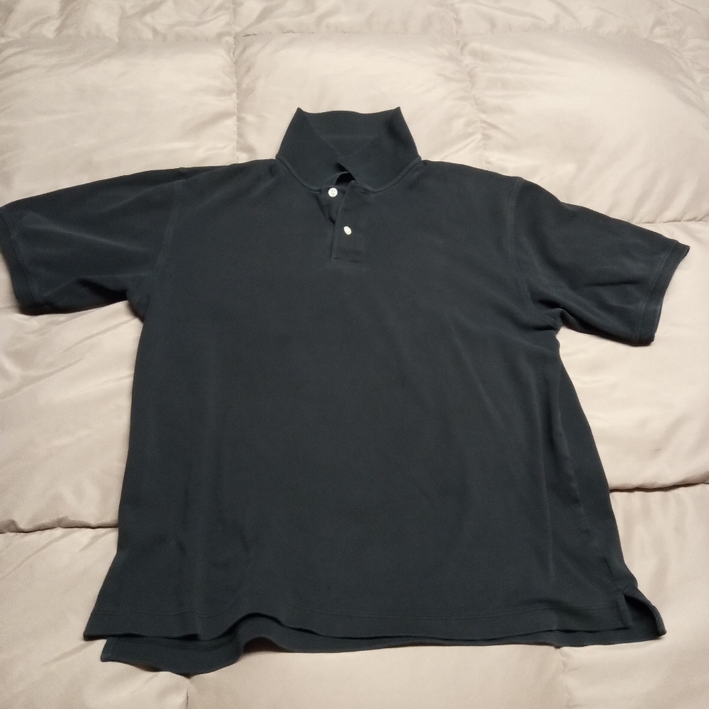 Falls Creek Black Polo Medium